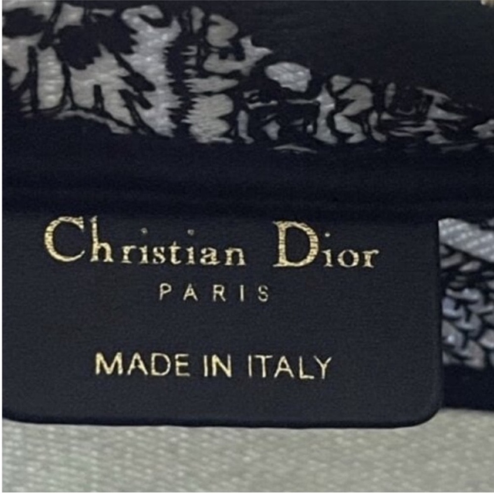 Dior Black and White Christian Dior Toile Crossbody Bag - Picture 10 of 16